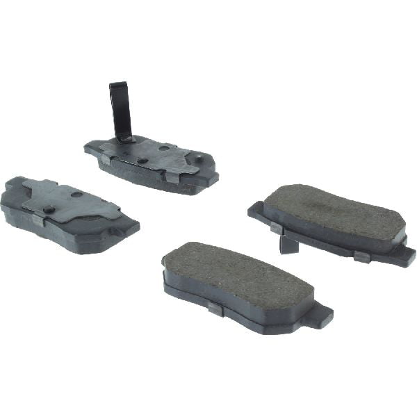 Disc Brake Pad Set-Premium Ceramic Pads with Shims and Hardware Front,Rear 